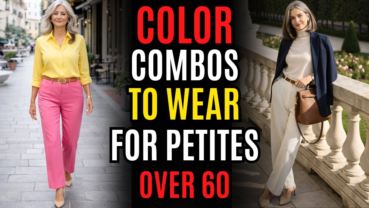 Wear These 5 Color Combos If You’re Petite, They Make You Look Taller | Aging Tips After 60