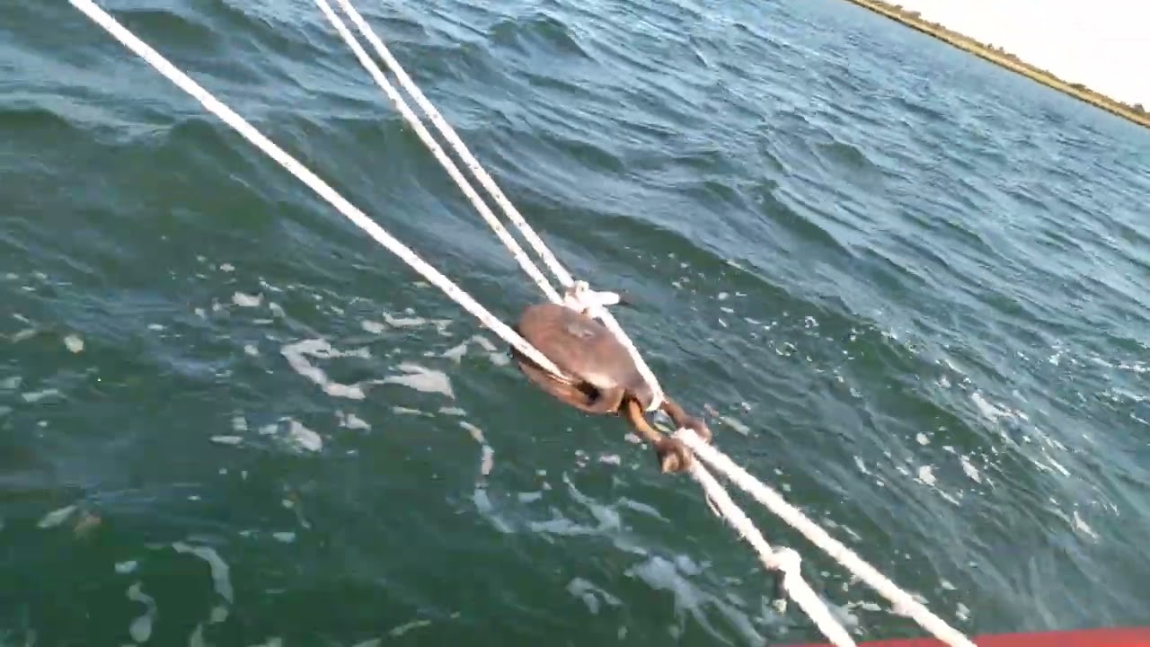Return from Gloucester Schooner Races, Ipswich mouth to Grape Isle. pt5.