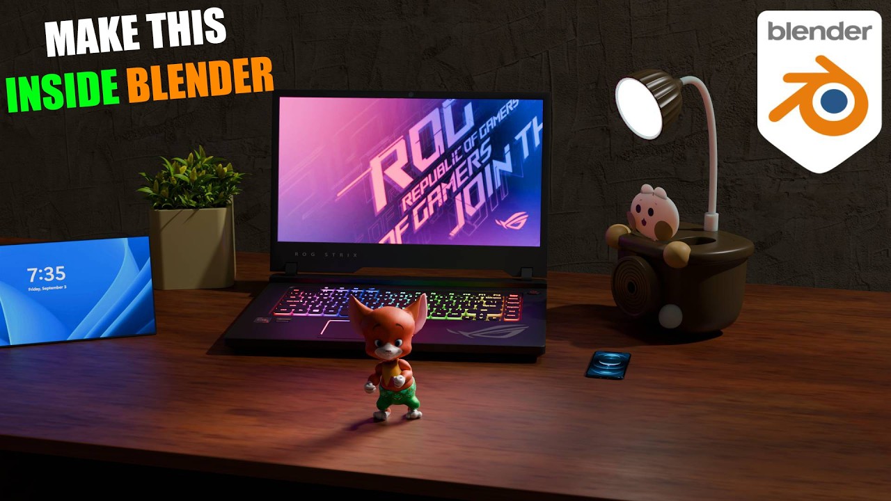 How to Build a Realistic Scene in Blender - Full Masterclass