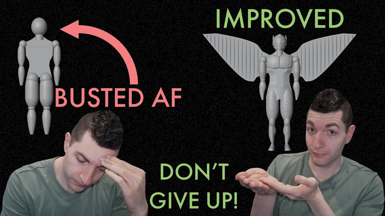 Why so many GIVE UP on 3D modeling, and why you shouldn't - Road to an Army Episode 3