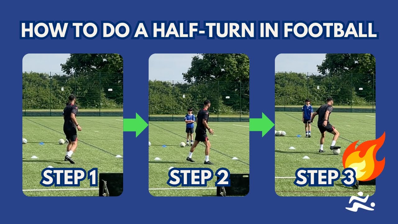 How To Do The Half Turn In Football