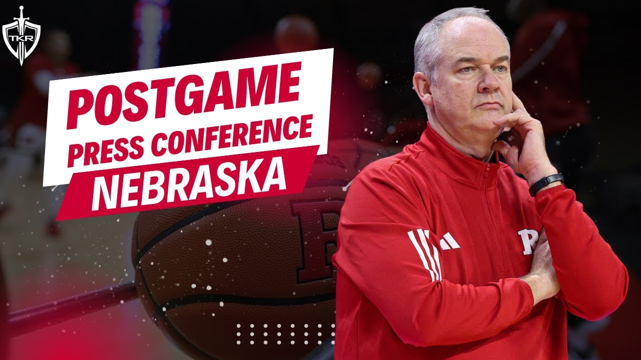 Steve Pikiell talks Nebraska Postgame - Rutgers Scarlet Knights Basketball
