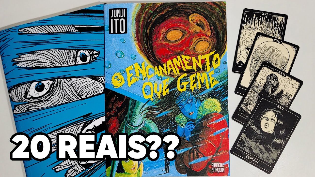 O ENCANAMENTO QUE GEME - JUNJI ITO | unboxing