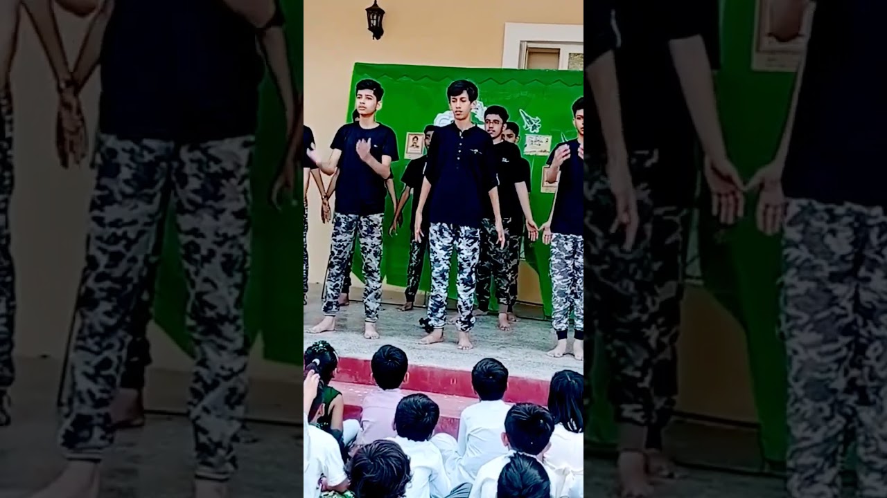 6th September Pakistan defense day tabluea performance school tablu