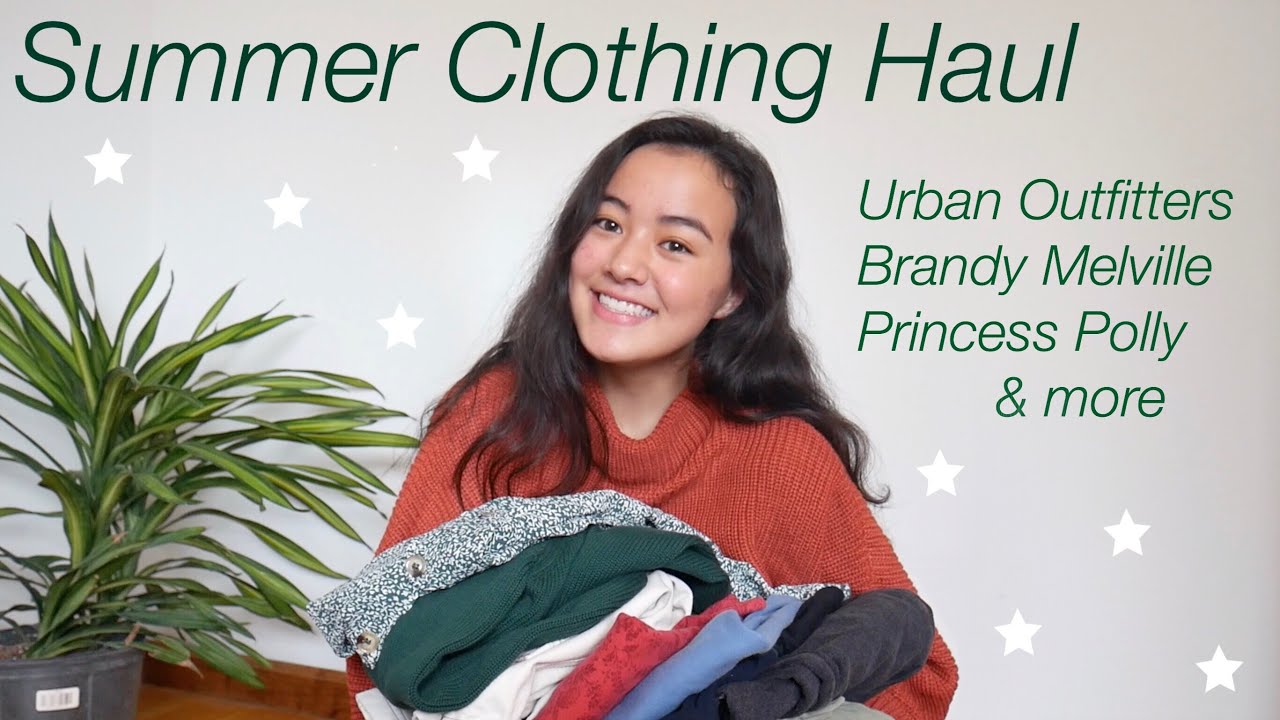 Summer haul 2019 (urban, brandy melville, princess polly, dollskill)