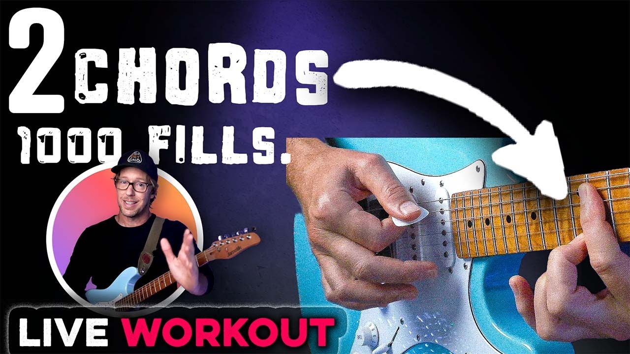 Run These 2 Triads Like Crazy Up and Down the Fretboard • Live Guitar Workout