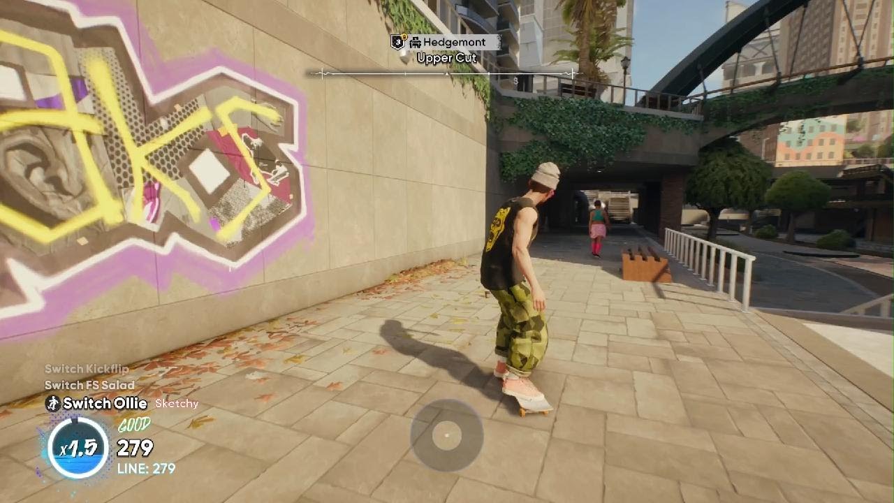 Pick a spot in skate