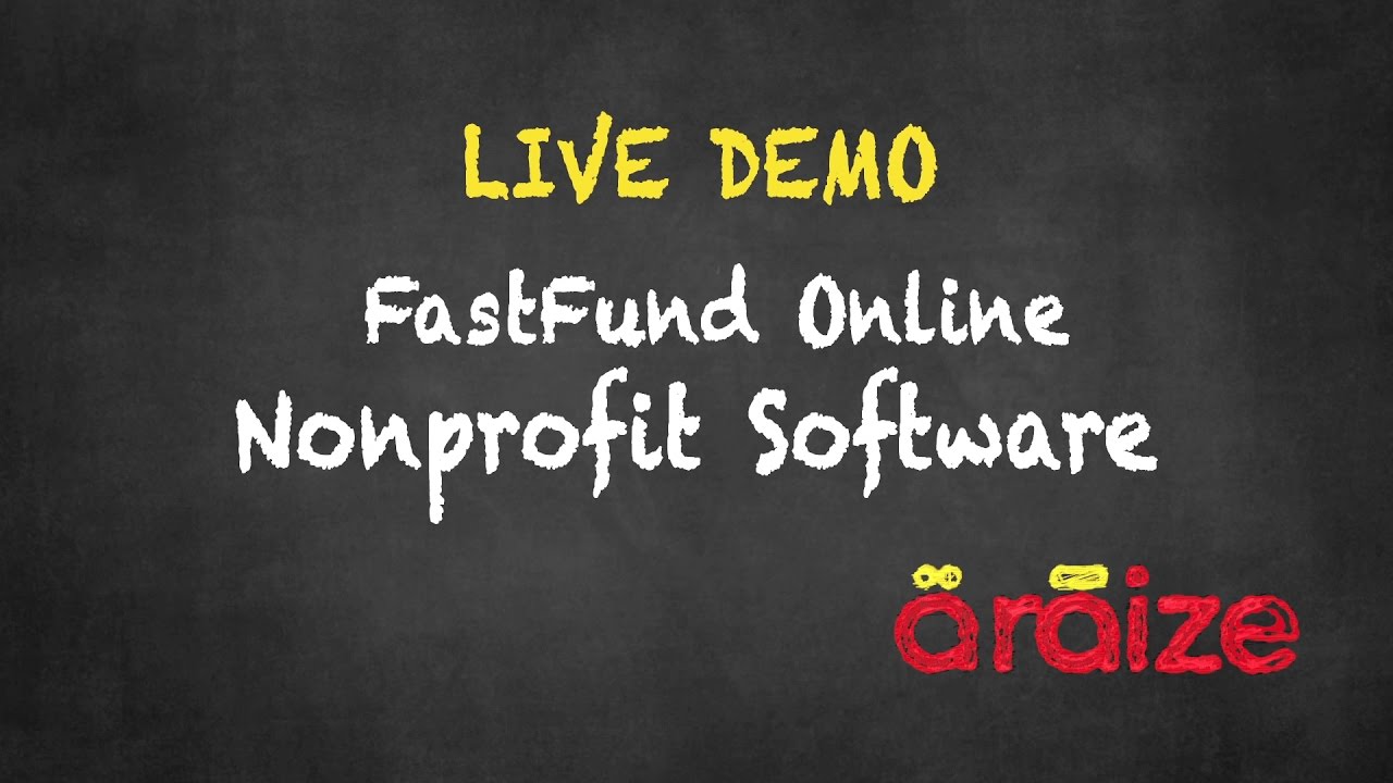 FastFund Online Nonprofit Software | Webinar