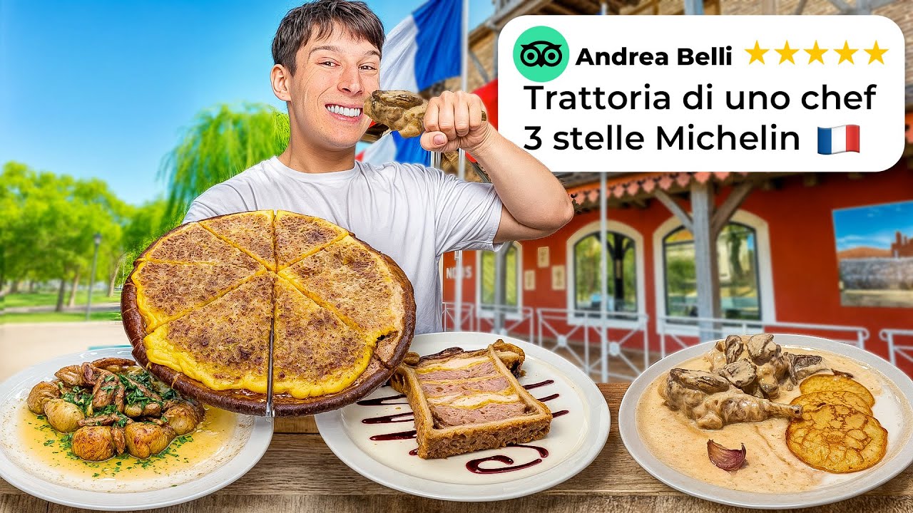 MANGIO nella TRATTORIA di GEORGE BLANC! uno chef 3 stelle Michelin