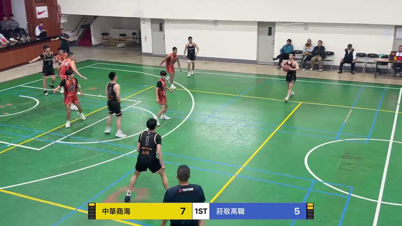 敬恒盃:中華商海 vs莊敬高職115/01/27