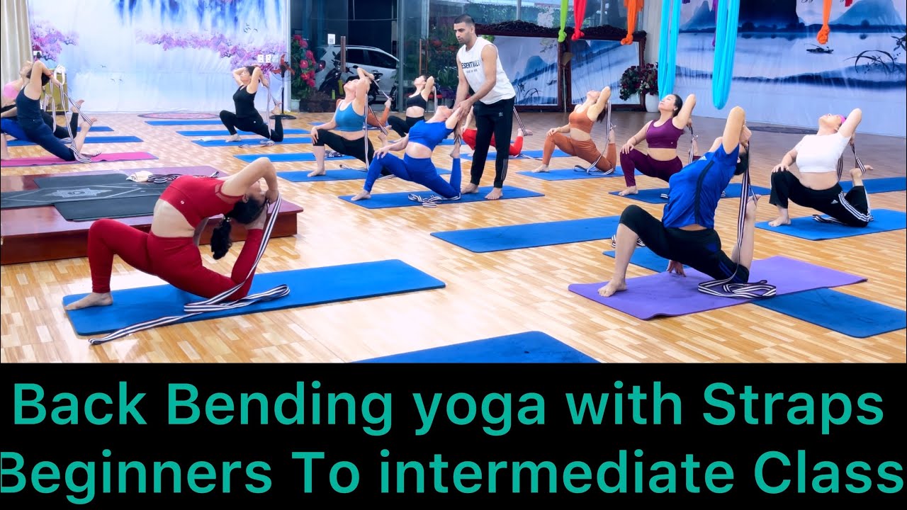 Backbend With Straps Beginners To Intermediate Class Yoga with ||Master Suriya ||