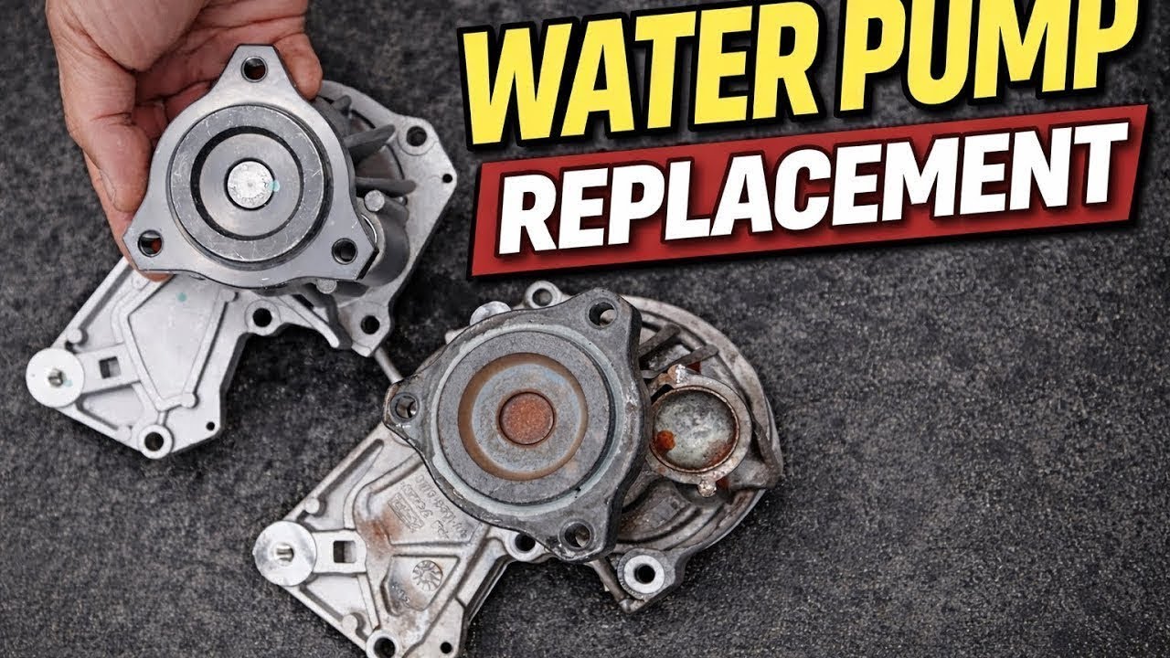 2018 Ford Escape 1.5L Turbo Water Pump Replacement (Step-by-Step DIY)