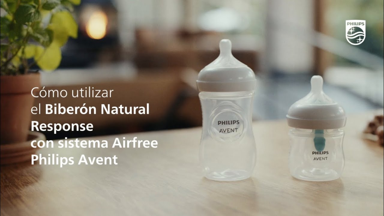 Philips Avent Biber&oacute;n Natural Response | C&oacute;mo utilizar