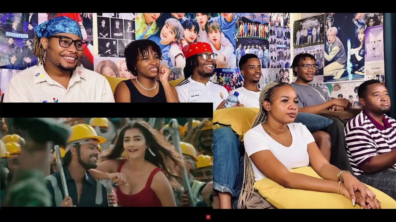 Africans React to Monica - Video Song | COOLIE | Superstar RajiniKanth, Pooja Hedge, Soubin Shahir