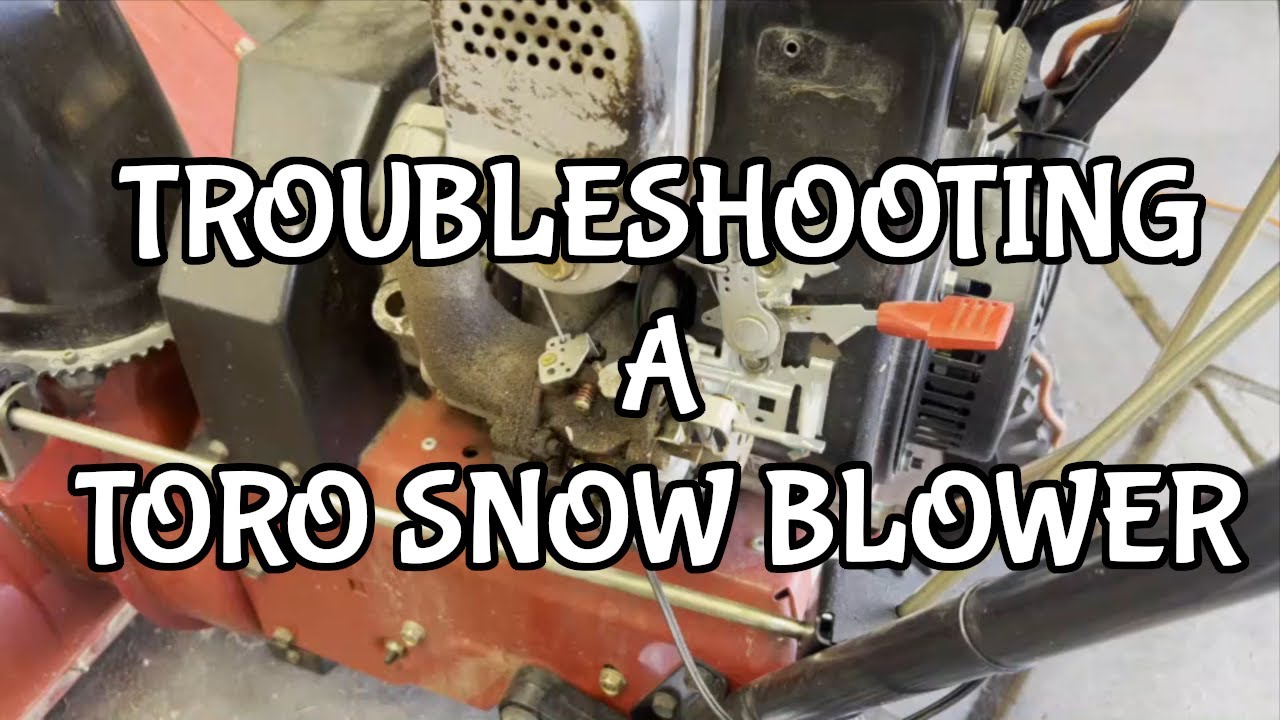 Toro Power Shift 824 Snowblower Won't Start Small Engine Repair