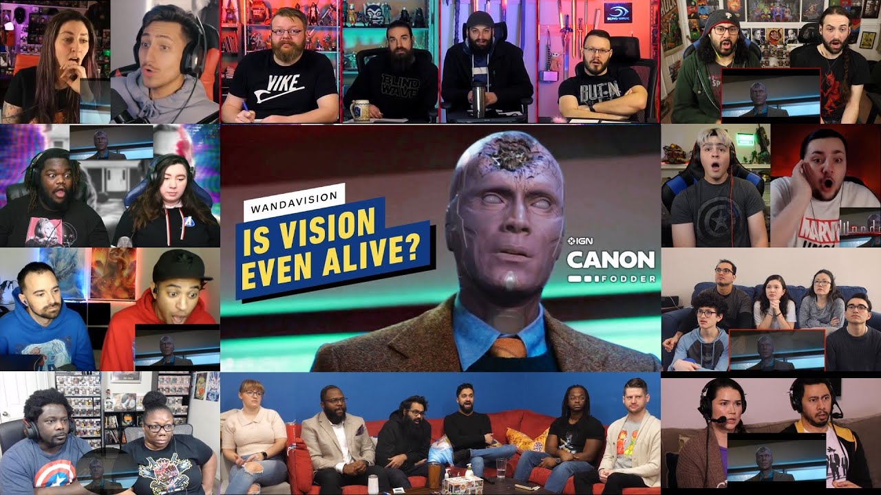 WandaVision Season 1X4 Reaction Mashup 