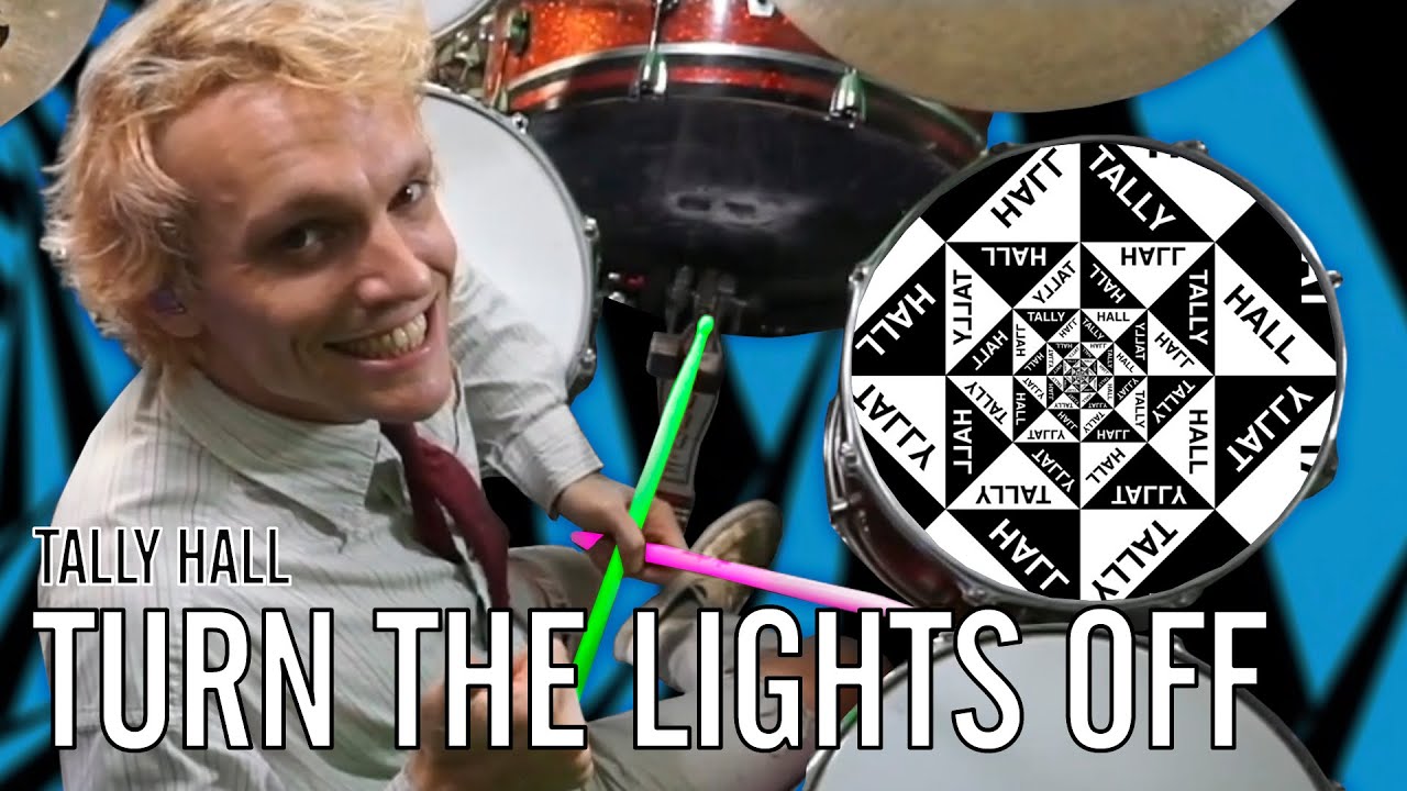 Tally Hall - Turn The Lights Off | Office Drummer [First Time Hearing]