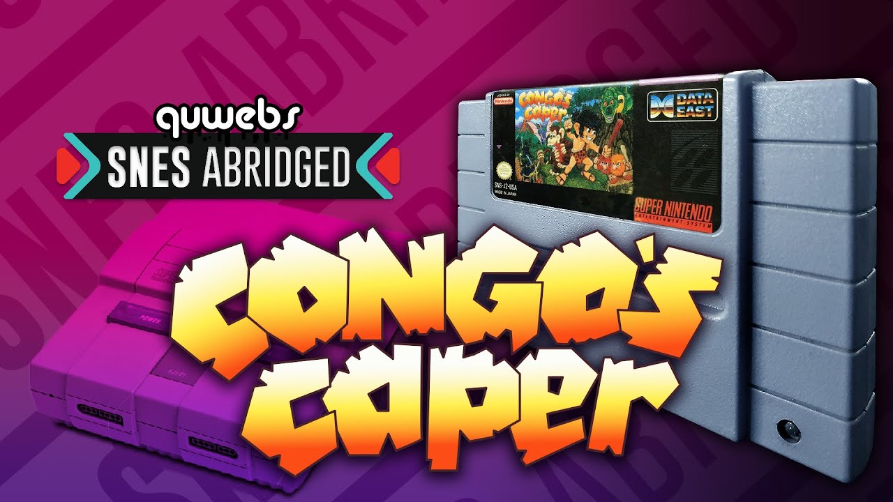 SNES Abridged - Congo's Caper Review (1993)