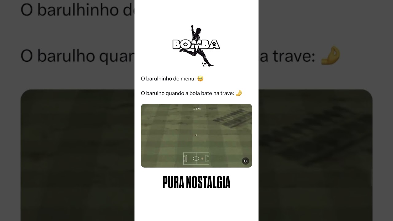 Nostalgia&hellip; #futebol #bombapatch #playstation #fifa #ps2 #ps3 #ps4 #ps5 #xbox #pes2021 #we10 #ufl
