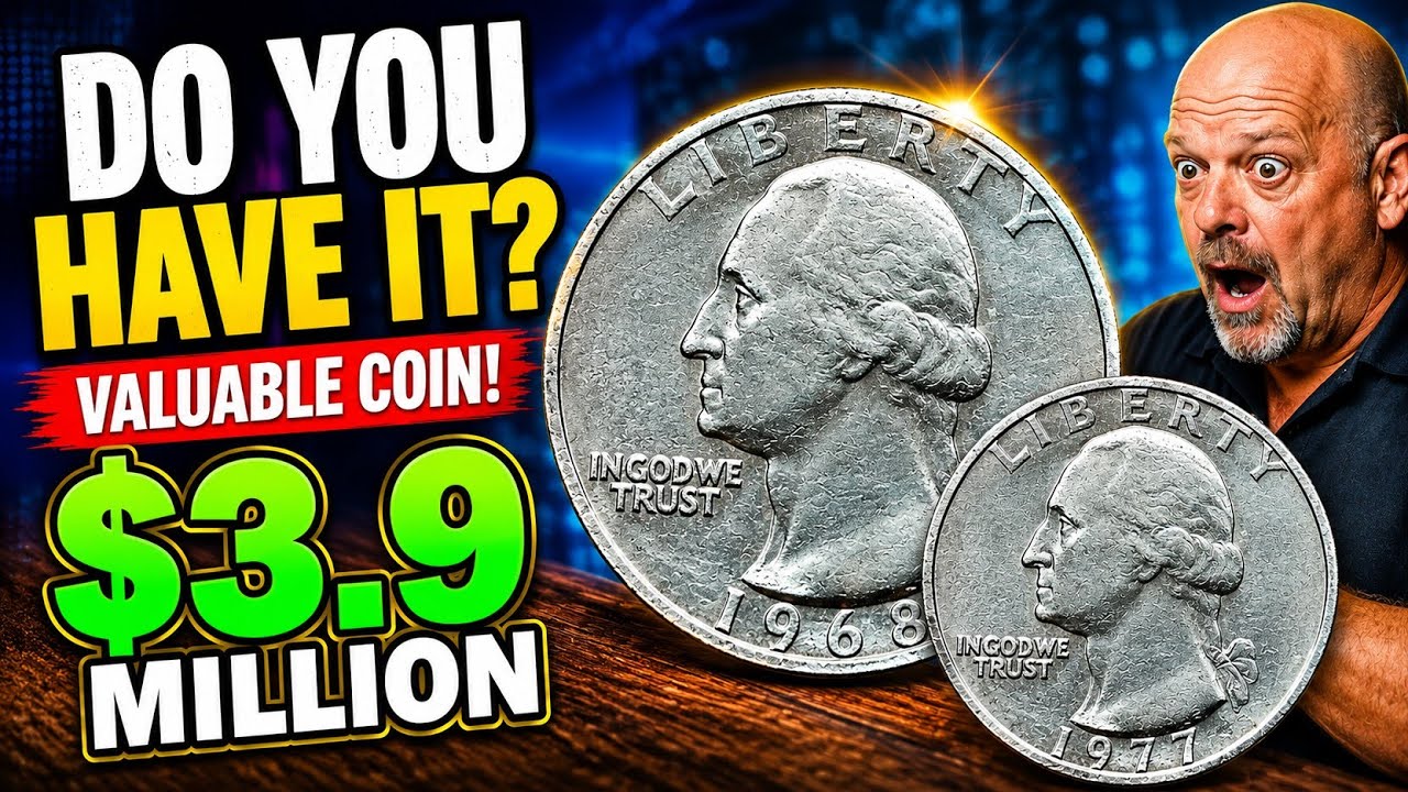 😱 CHECK YOUR 1968 & 1977 WASHINGTON QUARTERS! 🪙 ONE COULD BE WORTH MILLIONS! 💰
