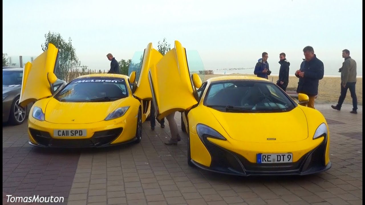 Mclaren 12C and 650S - Fast Accelerations!!