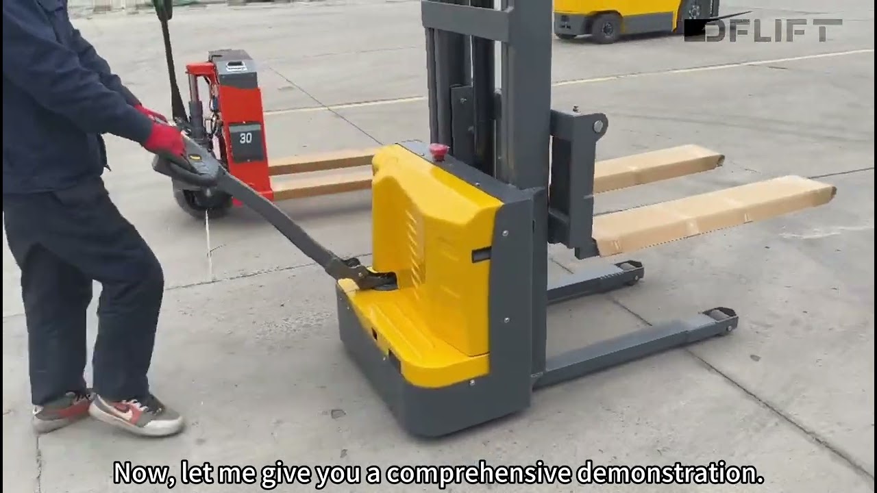 Real Comparison Between Electric Pallet Trucks and Stackers #pallet #electric #truck #stacker