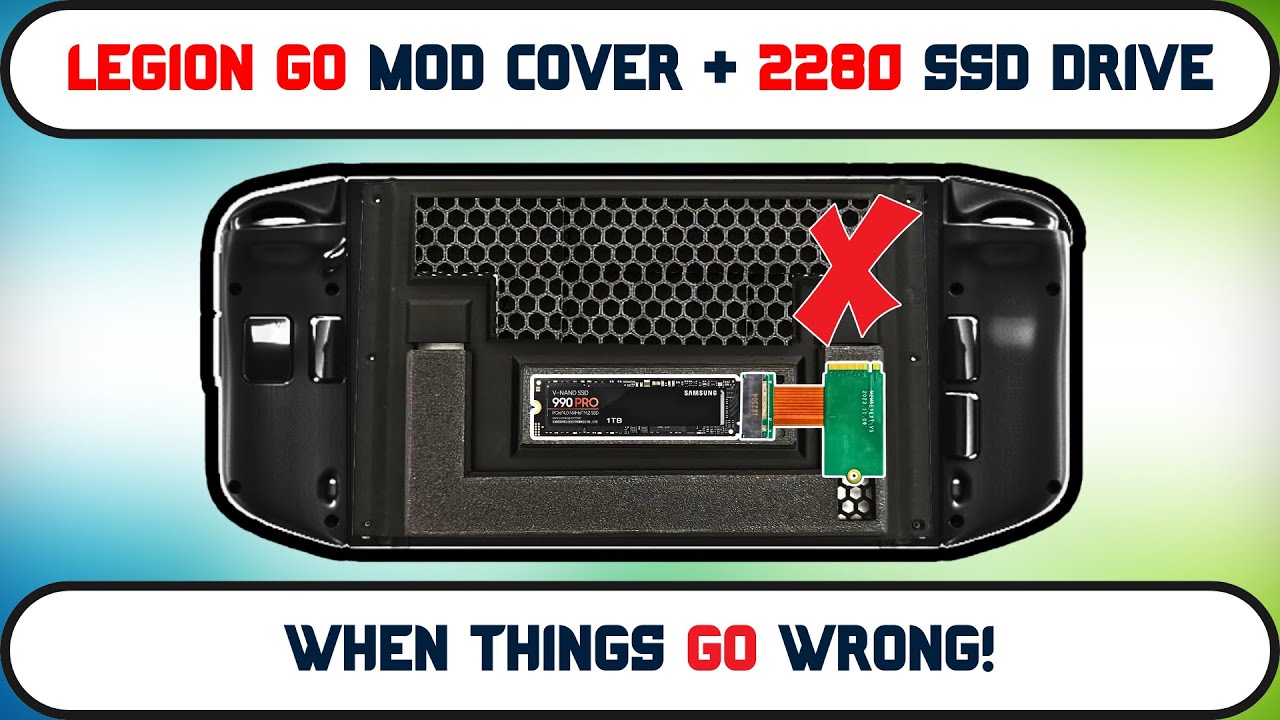 I tried Modding My LEGION GO SSD to 2280&hellip; It Didn&rsquo;t Go as Planned
