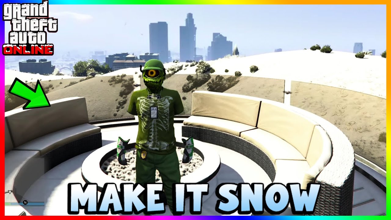 Как вернуть снег в GTA Online ❄️ после того, как он исчез