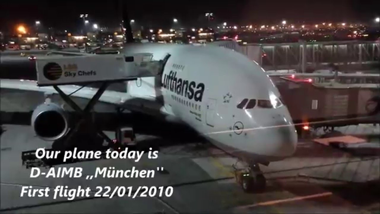 Lufthansa | A380-800 | Economy Class | Frankfurt - Hong Kong | *full flight*