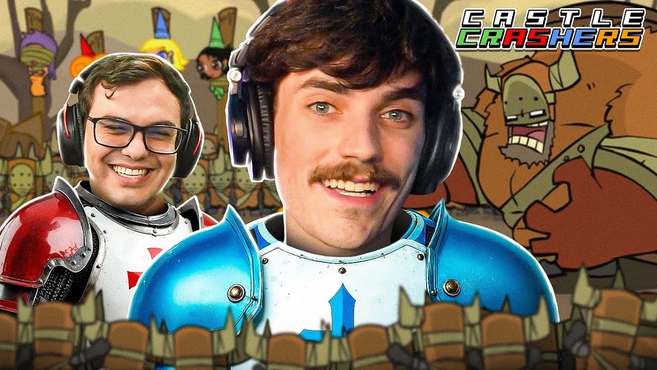 MOUNT E COLEGAS SALVANDO AS PRINCESAS | Castle Crashers