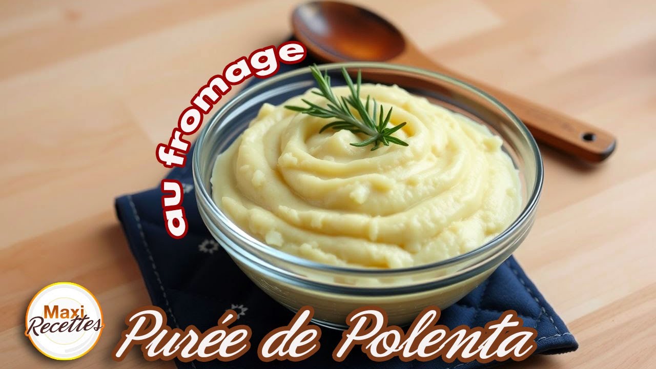 Purée de Polenta au Fromage Recette Facile et Rapide
