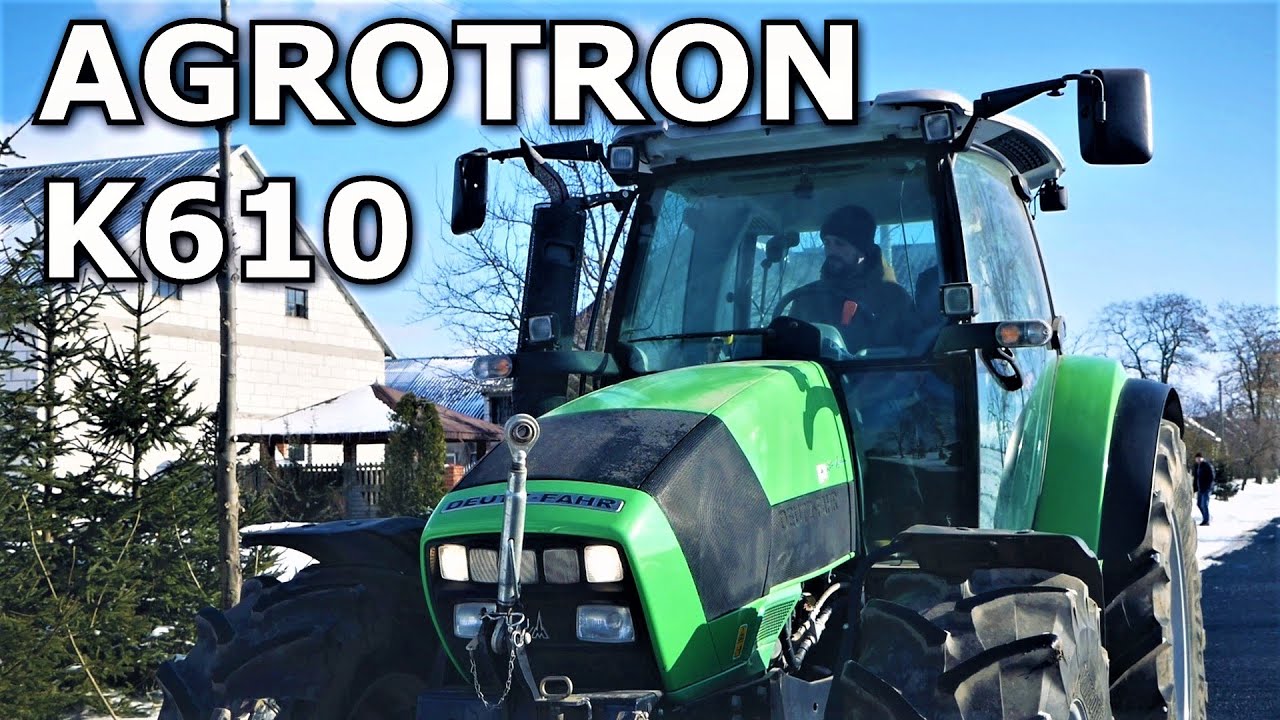 DEUTZ-FAHR AGROTRON K610 (08r-14r) - Rolnik Szuka Traktora ( Wywiad / Prezentacja / WalkAround )