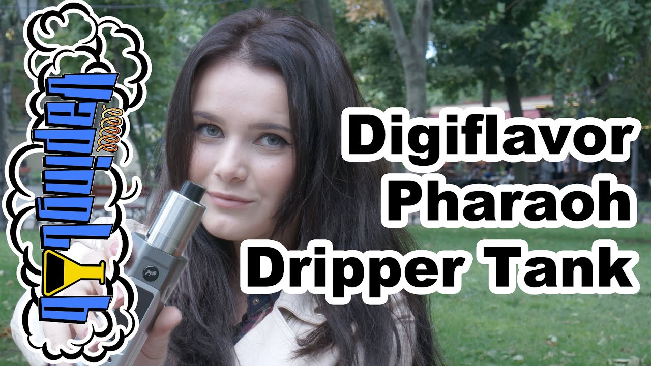 Обзор Digiflavor  Pharaoh Dripper Tank. Так где же вкус?