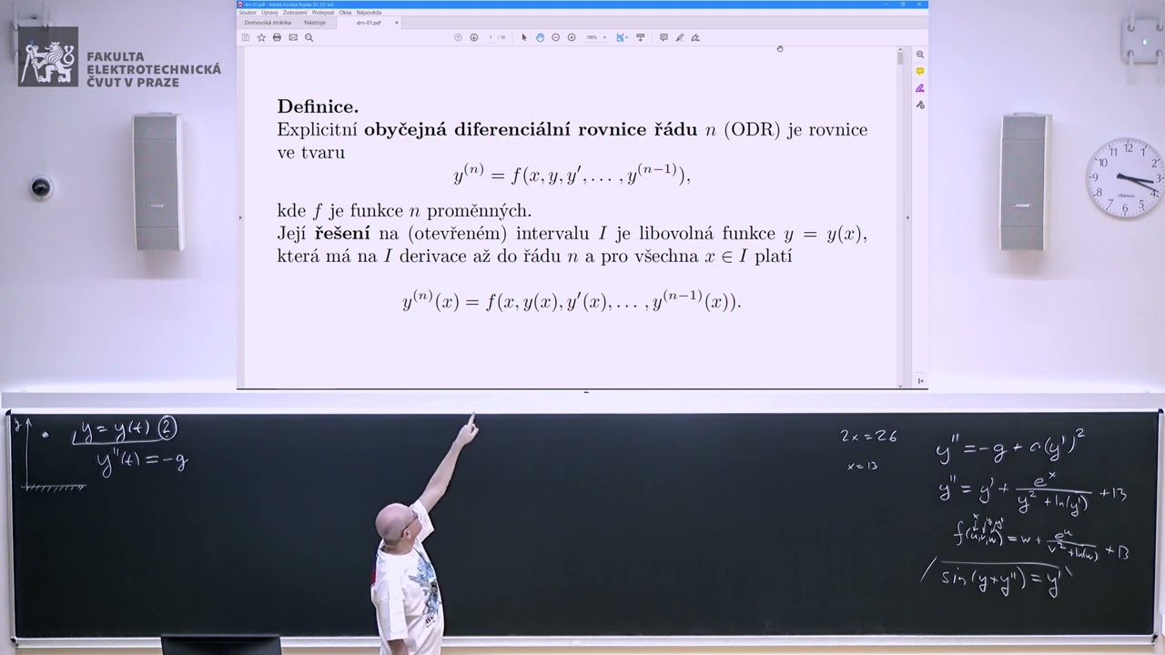 doc. P. Habala: DRN-02a | ODR 1. řádu – úvod, metoda separace [FEL ČVUT]