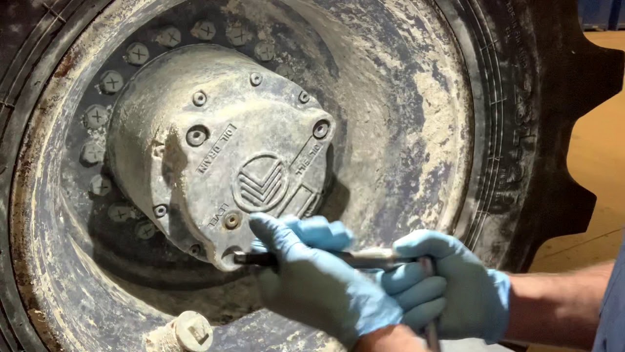 250i WIRTGEN-WR Mixer oil sample Right Front drive my way