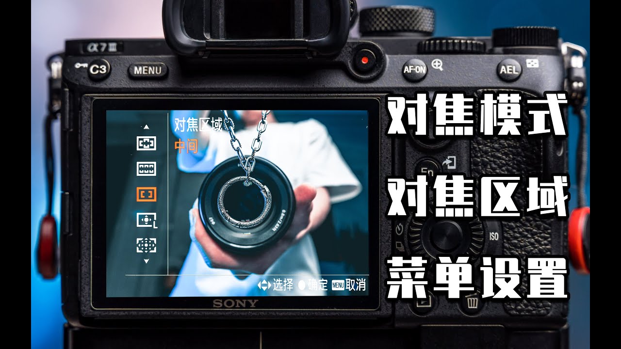 掌握微单5大对焦模式 6大对焦区域！索尼自动对焦教学一步到位！教学对焦区域 对焦模式 菜单设置一看就会 新手 小白 必看 摄像 视频 摄影教程