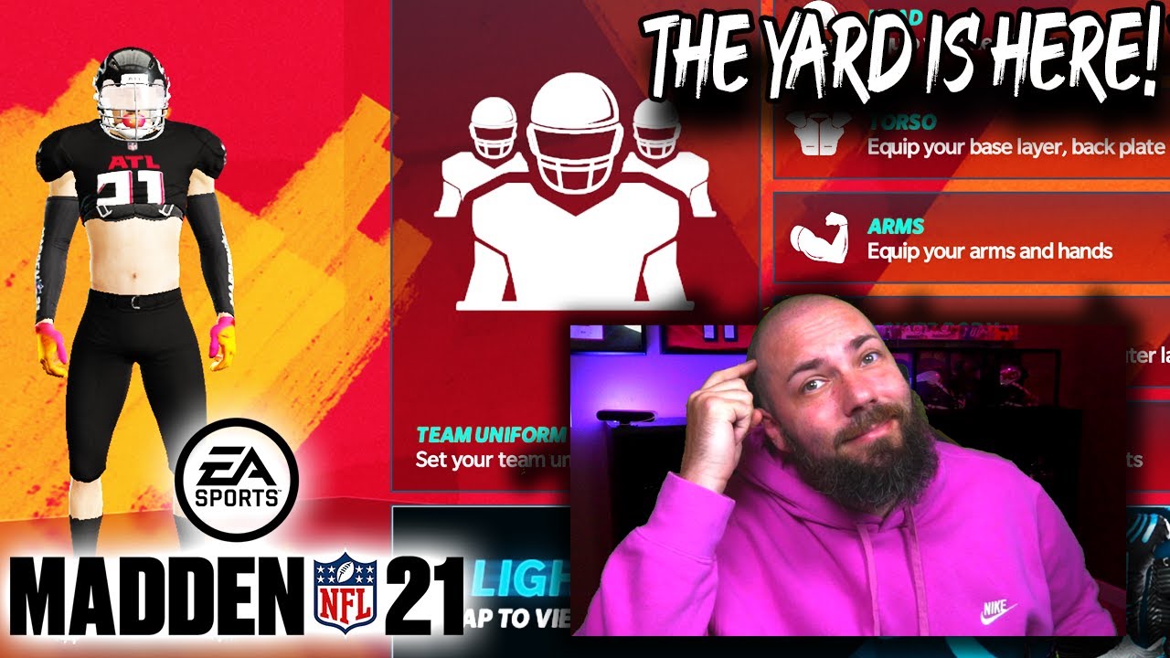 THE YARD IS HERE! TUTORIAL AND CUSTOMIZATIONS FOR MADDEN 21 MOBILE!