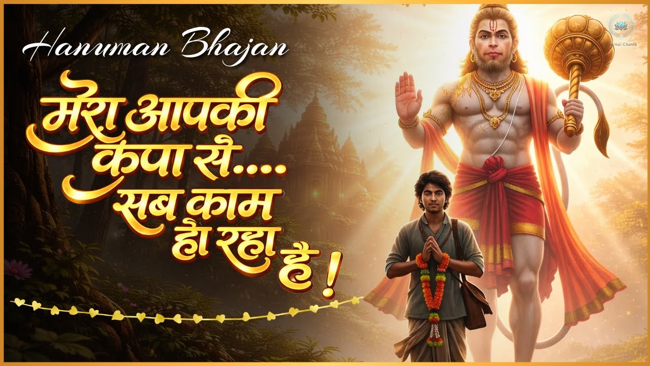 मेरा आपकी कृपा से | Mera Aapki Kripa Se Sab Kaam Ho Raha Hai | Powerful Hanuman Mantra For Success