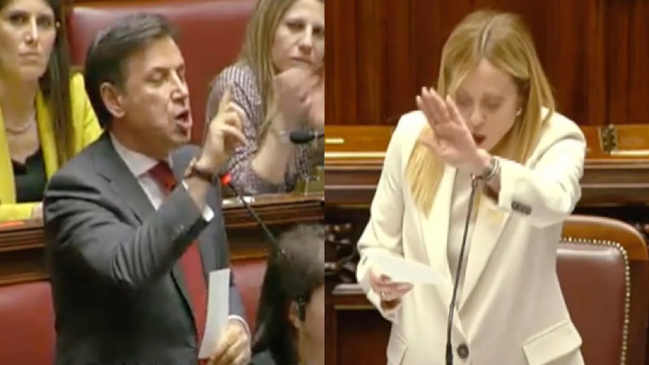 MELONI CONTRO CONTE: 