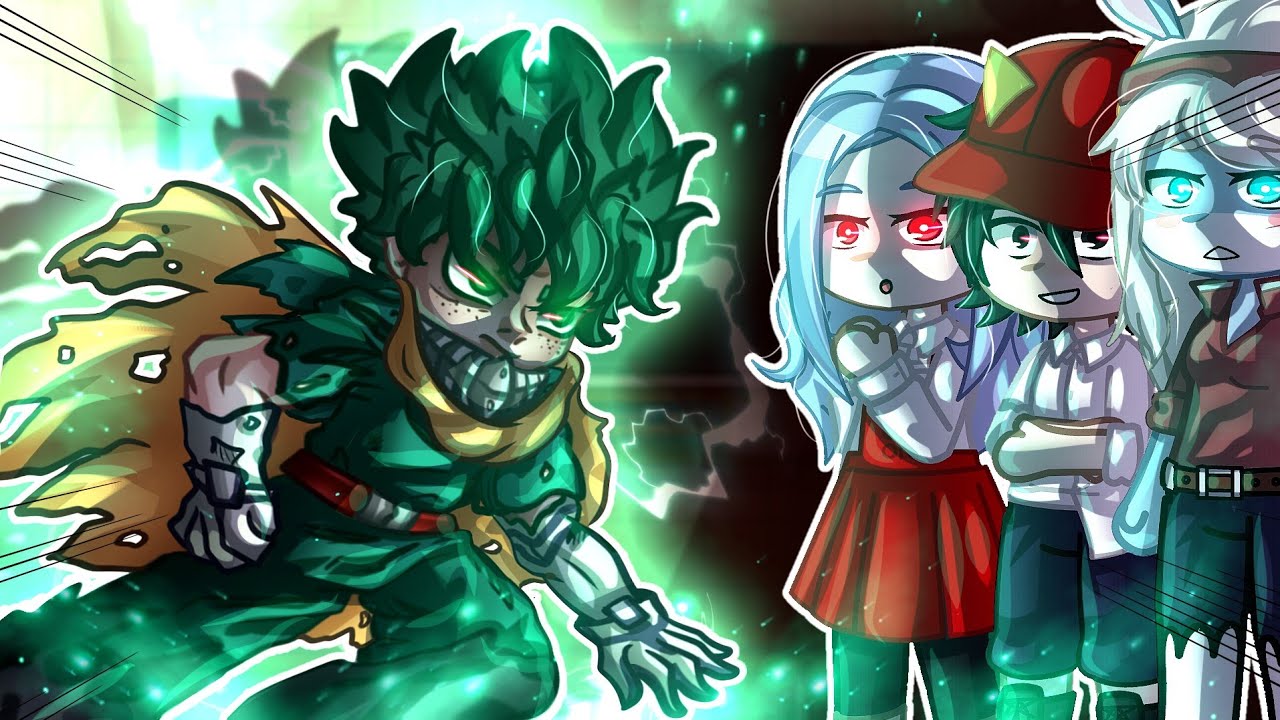 MHA Civilians React To Deku // Gacha React