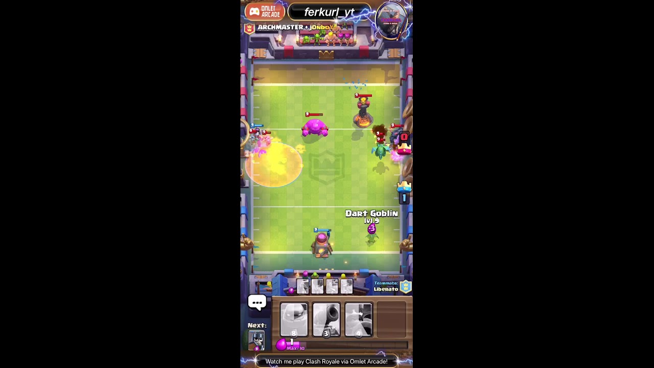 2v2 Touchdown Challenge Live! Clash Royale furkurl
