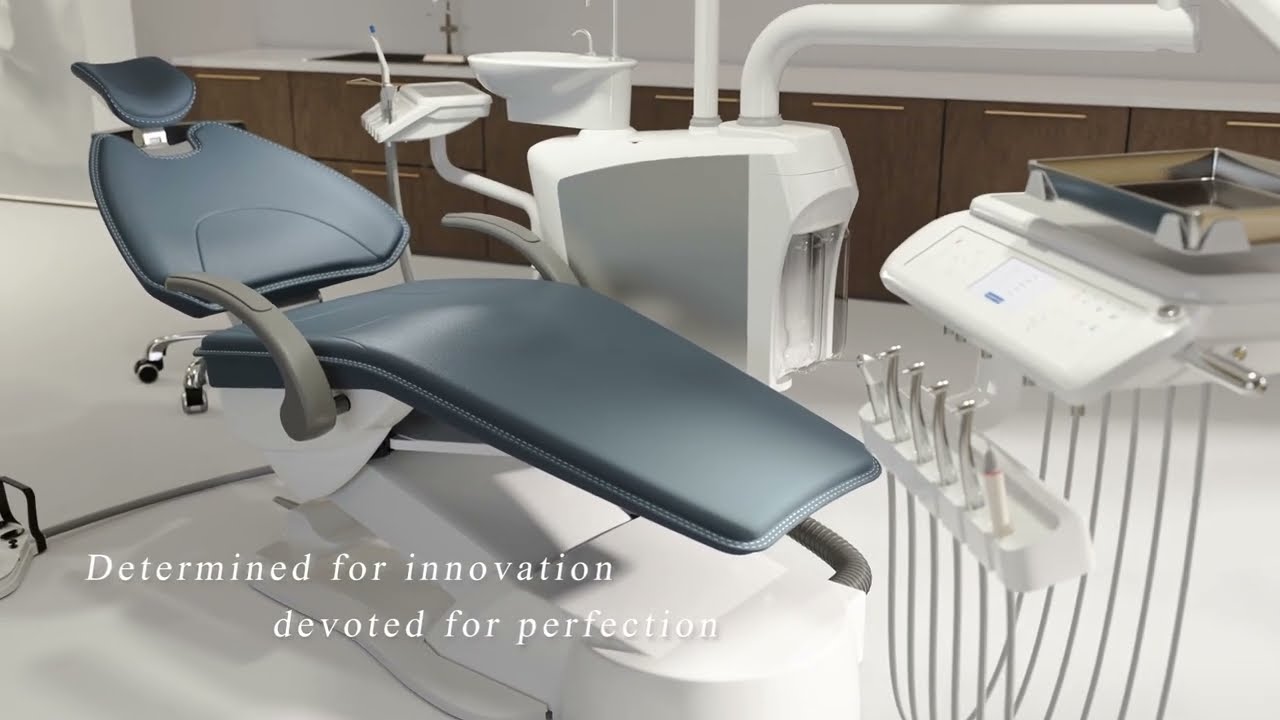 M200 Luxury with disinfection device dental unit introduction #MIPONT #dental #dentalunit #clinic