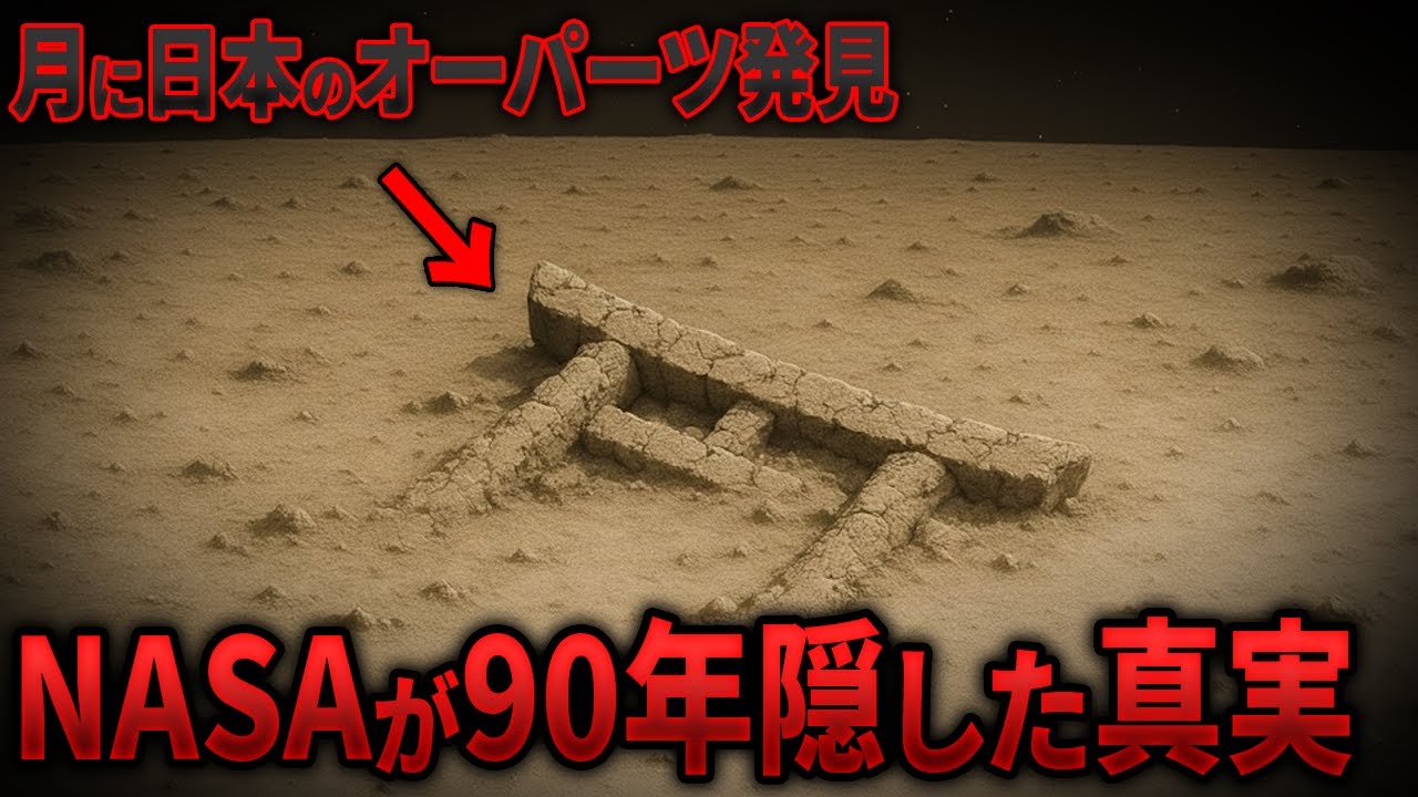 月面に「日本の遺跡」発見！NASAが90年隠蔽したアポロ計画の衝撃的な真実 10選【都市伝説 ミステリー】