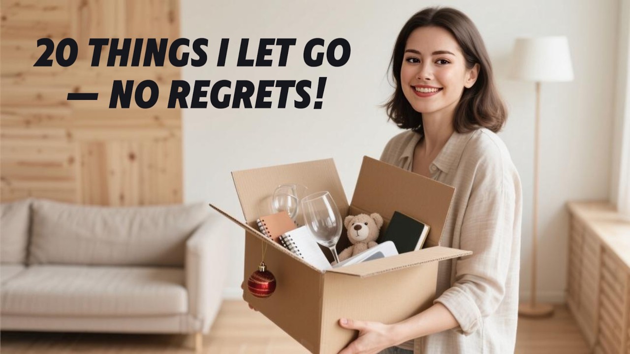 20 Surprising Things I Decluttered Without Regret (Minimalist Living Tips)
