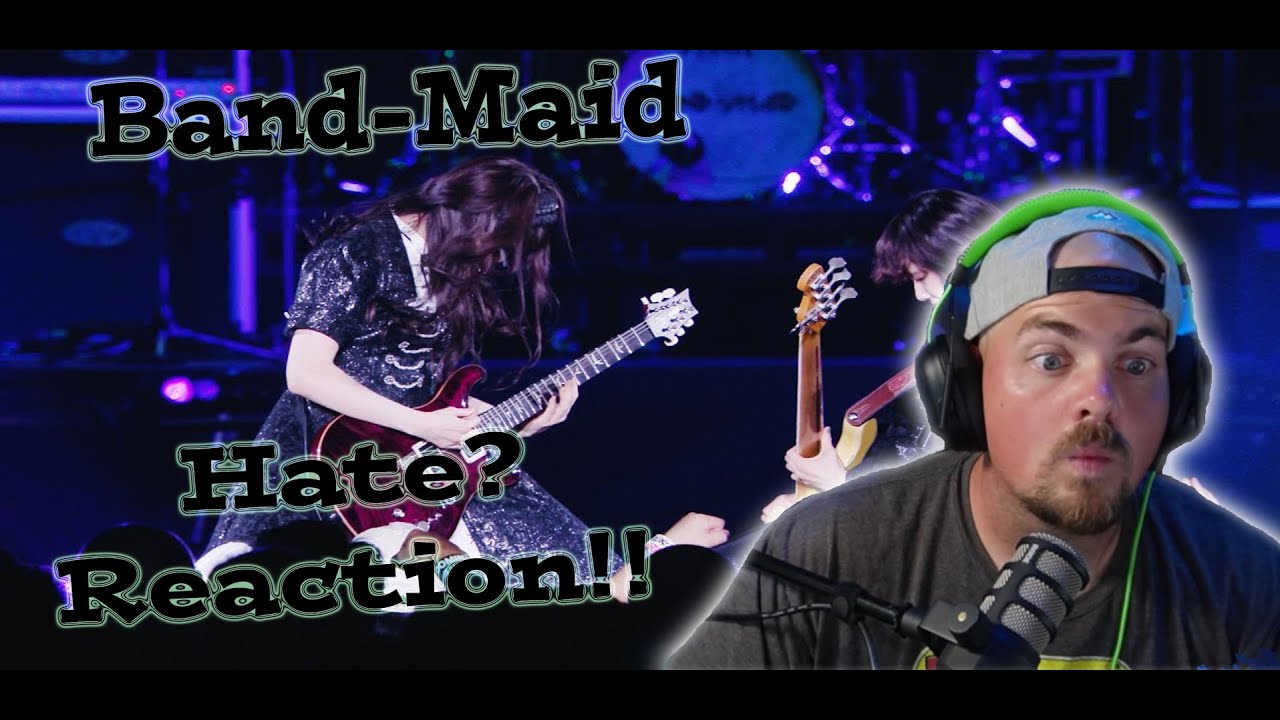 Band-Maid - Hate? - Live - First Time Reaction - They are SOOOO Good Live!!!