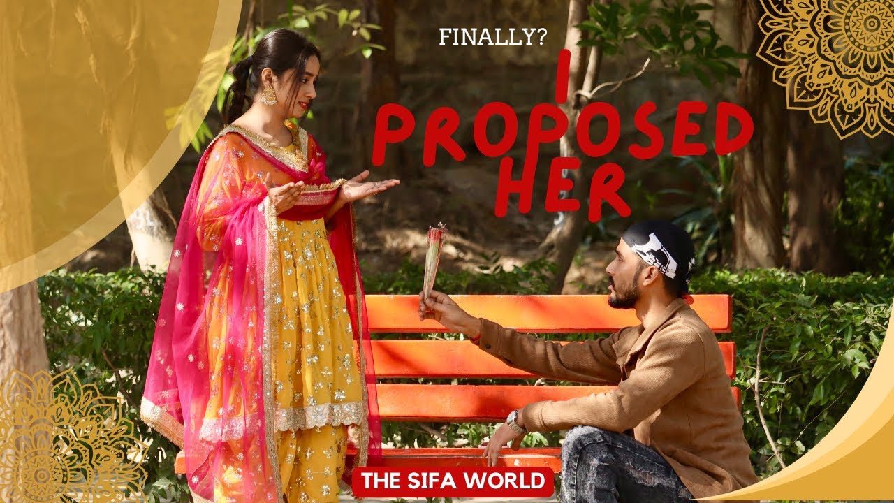 Finally !!! I proposed To Sifa for Valentine 💍💖|| Prank Or Real ..? 😱 | The Sifa World