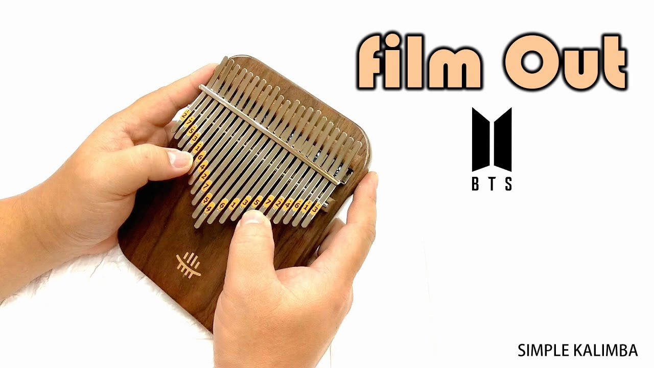 FILM OUT - BTS ||&bull;Kalimba Easy Tutorial&bull;||
