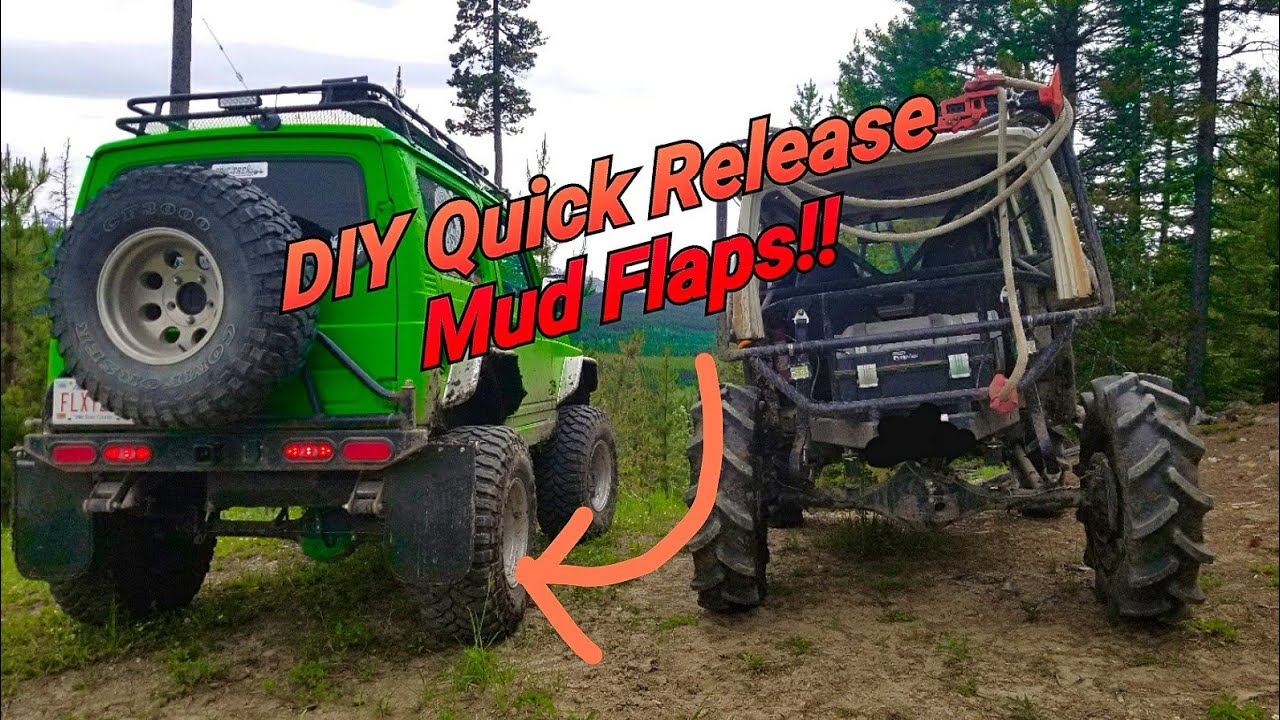 Suzuki Samurai Quick release Mud Flaps