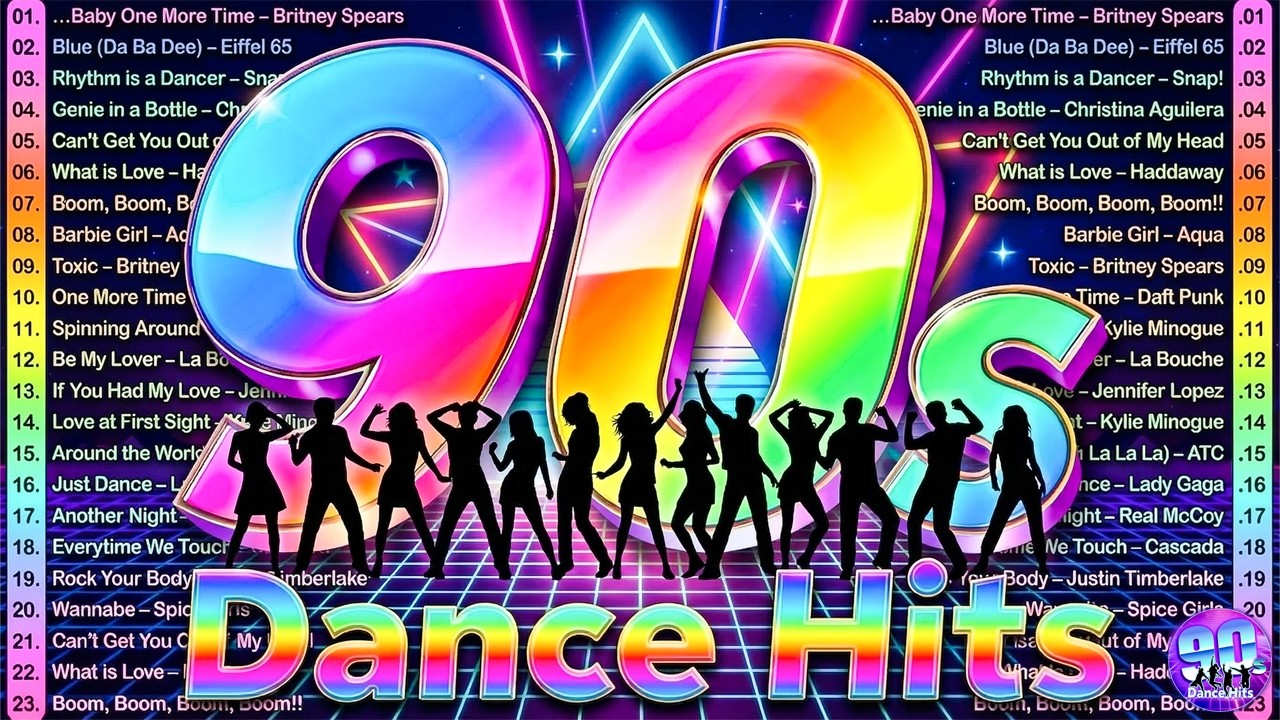90s Dance Hits - Haddaway, La Bouche, Corona, Dr. Alban, Mr. President, M.C. Hammer, 2 Unlimited,...