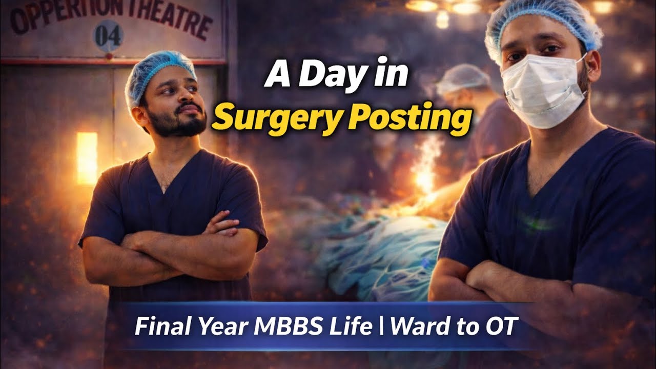 A Day in Surgery Posting🩸 | Final Year MBBS Life | Ward to OT